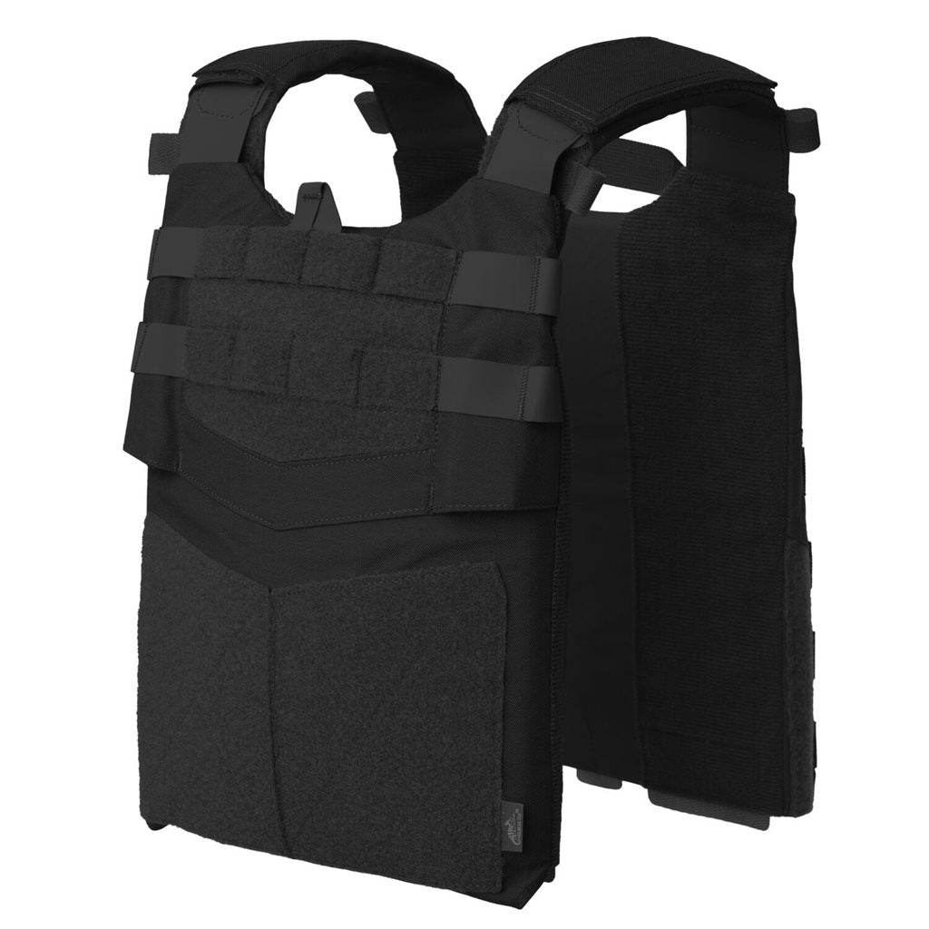 Chaleco portaplacas GUARDIAN negro en nylon Cordura