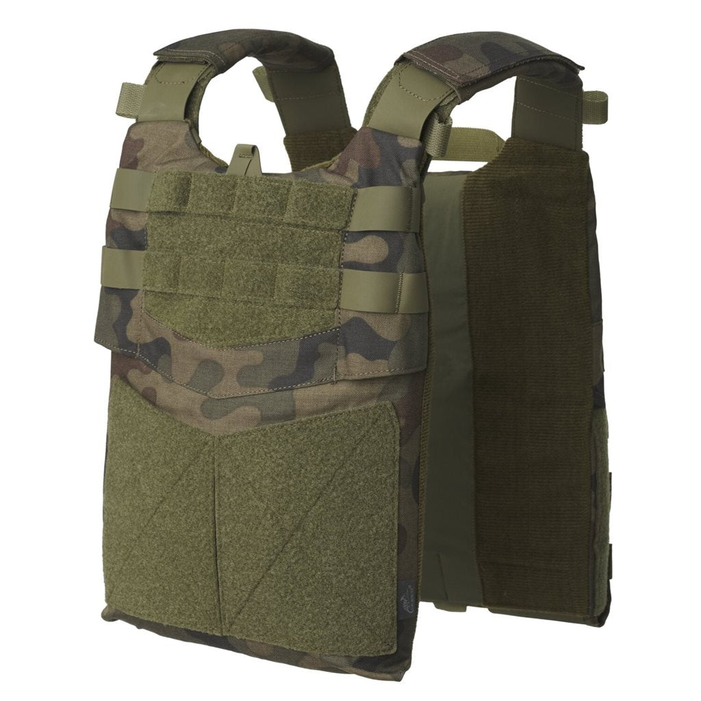Chaleco GUARDIAN portaplacas WOODAND POSKÝ en nylon Cordura, vista frontal