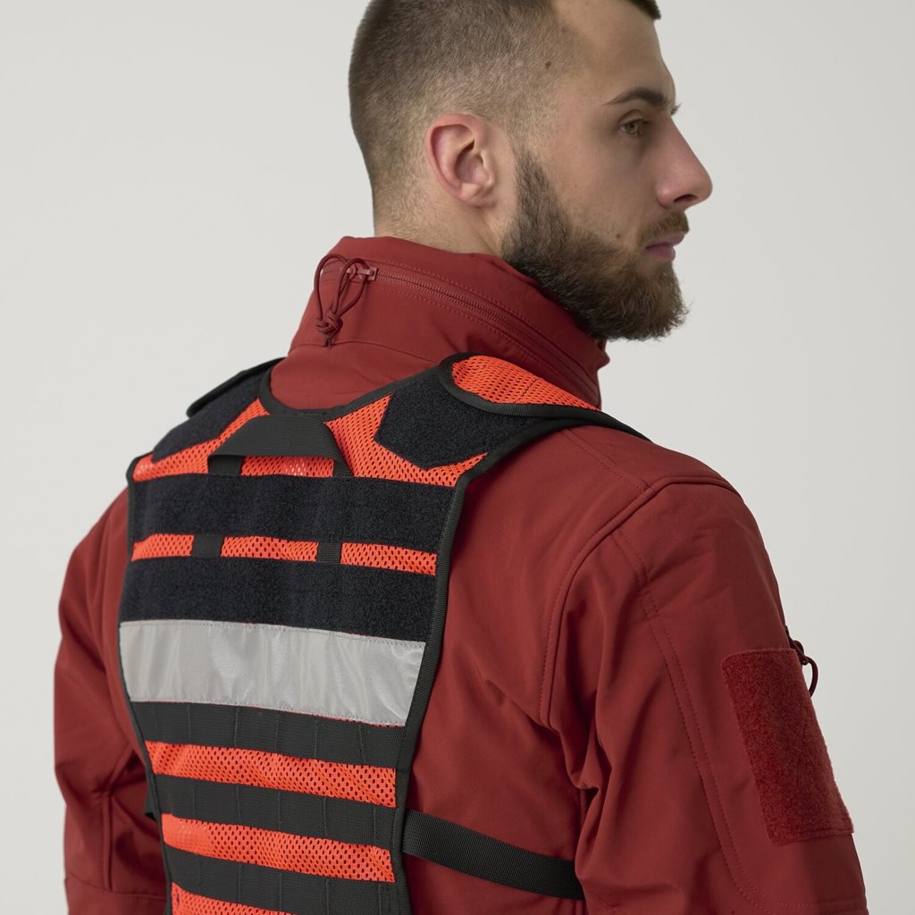 Chaleco SAR de rescate modular con elementos reflectantes