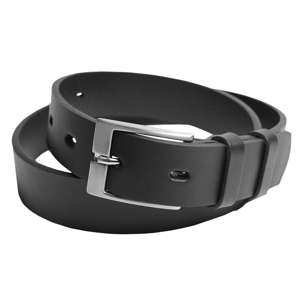 Cinturón de cuero ESP 3,5 cm negro