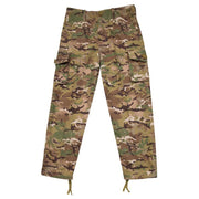 Pantalones infantiles camuflaje BTM rip-stop 65% poliéster 35% algodón