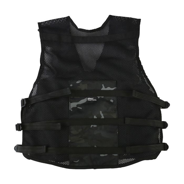 Chaleco táctico infantil ASSAULT 1000D Cordura, talla universal, 9 bolsillos