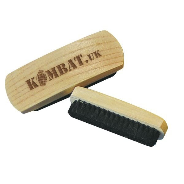 Cepillo de madera para calzado con cerdas de nylon, 12,5 x 4 x 3,5 cm