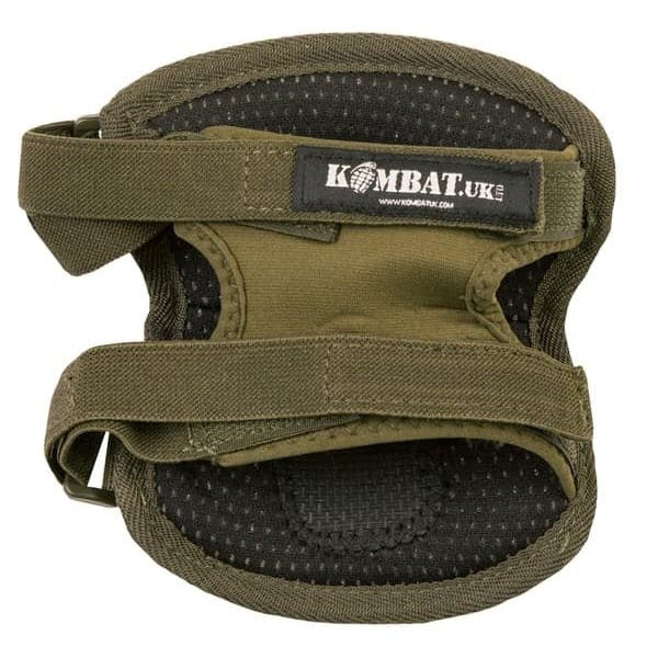 Protectores de codo SPEC-OPS negros KOMBAT TACTICAL con hardshell y acolchado interior