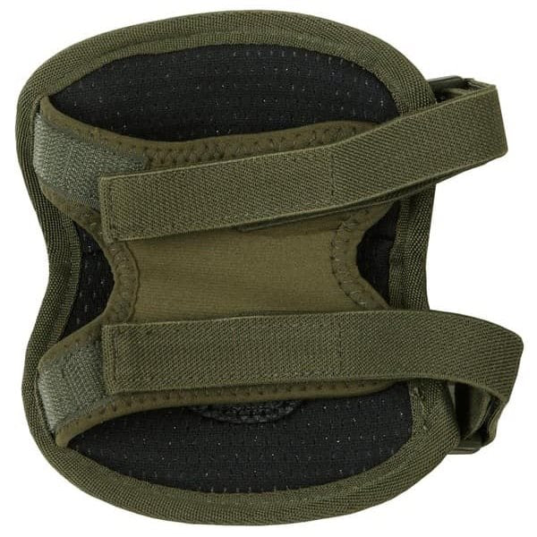 Protectores de codo SPEC-OPS negros KOMBAT TACTICAL con hardshell y acolchado interior