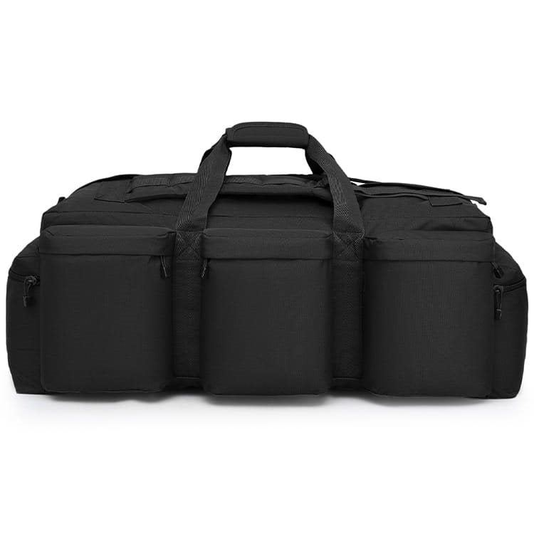 Bolsa/mochila ASSAULT HOLDALL 100L negra, 600D Tac-Poly, 5 bolsillos