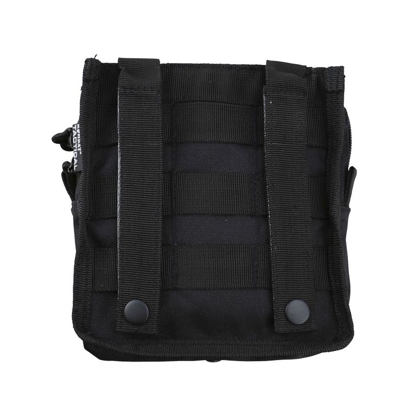 Funda MOLLE multiusos mediana en 600D Tac-Poly con cierre de cremallera, aprox. 150 x 180 x 45 mm