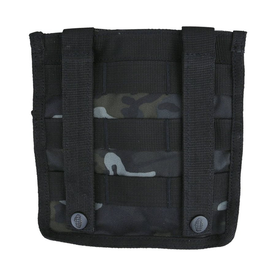 Funda MOLLE multiusos mediana en 600D Tac-Poly con cierre de cremallera, aprox. 150 x 180 x 45 mm