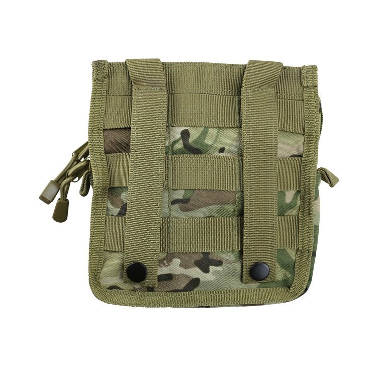 Funda MOLLE multiusos mediana en 600D Tac-Poly con cierre de cremallera, aprox. 150 x 180 x 45 mm