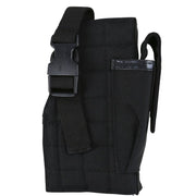 Funda abierta para pistola MOLLE negra KOMBAT KO-1413 en 600D Tac-Poly