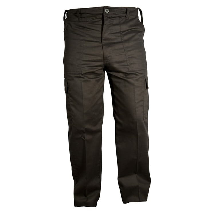 Pantalones británicos KOMBAT negros - KO-1440-BL