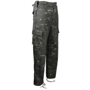 Pantalones KOMBAT estilo británico en camuflaje BTP Black