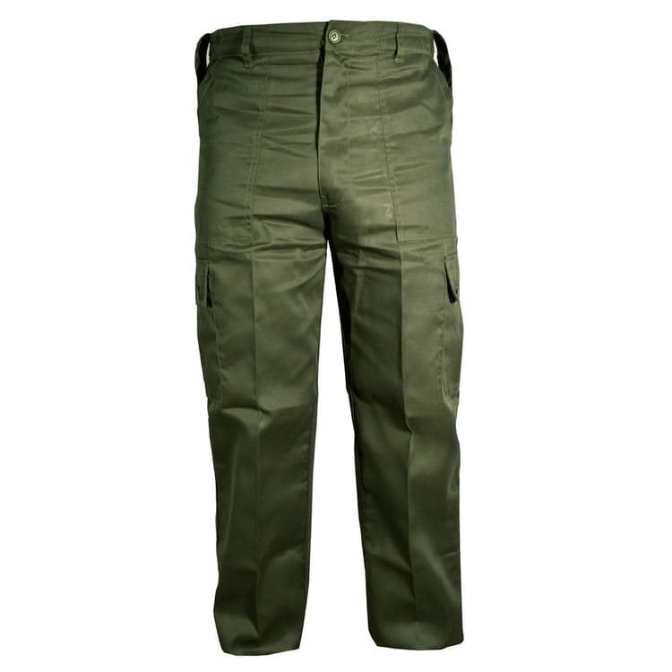 Pantalones británicos KOMBAT verdes KO-1440-OL
