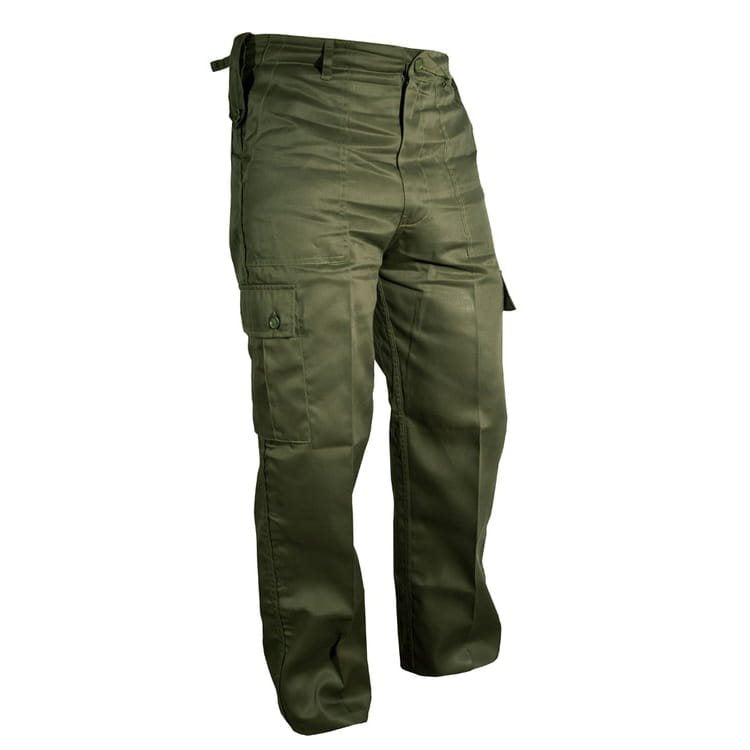 Pantalones británicos KOMBAT verdes (KO-1440-OL)