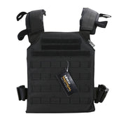 Imagen del chaleco portaplacas SPARTAN negro KO-1458