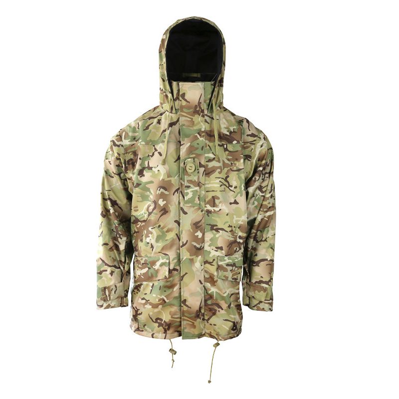 Parka MOD Kom-Tex con capucha en camuflaje BTP