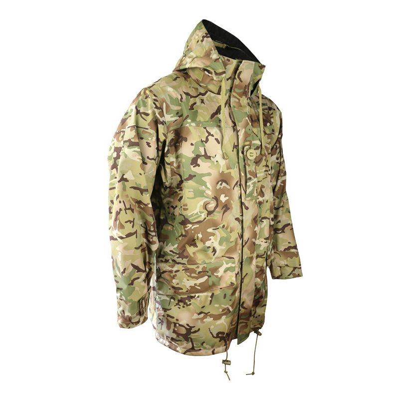 Parka MOD Kom-Tex con capucha en camuflaje BTP