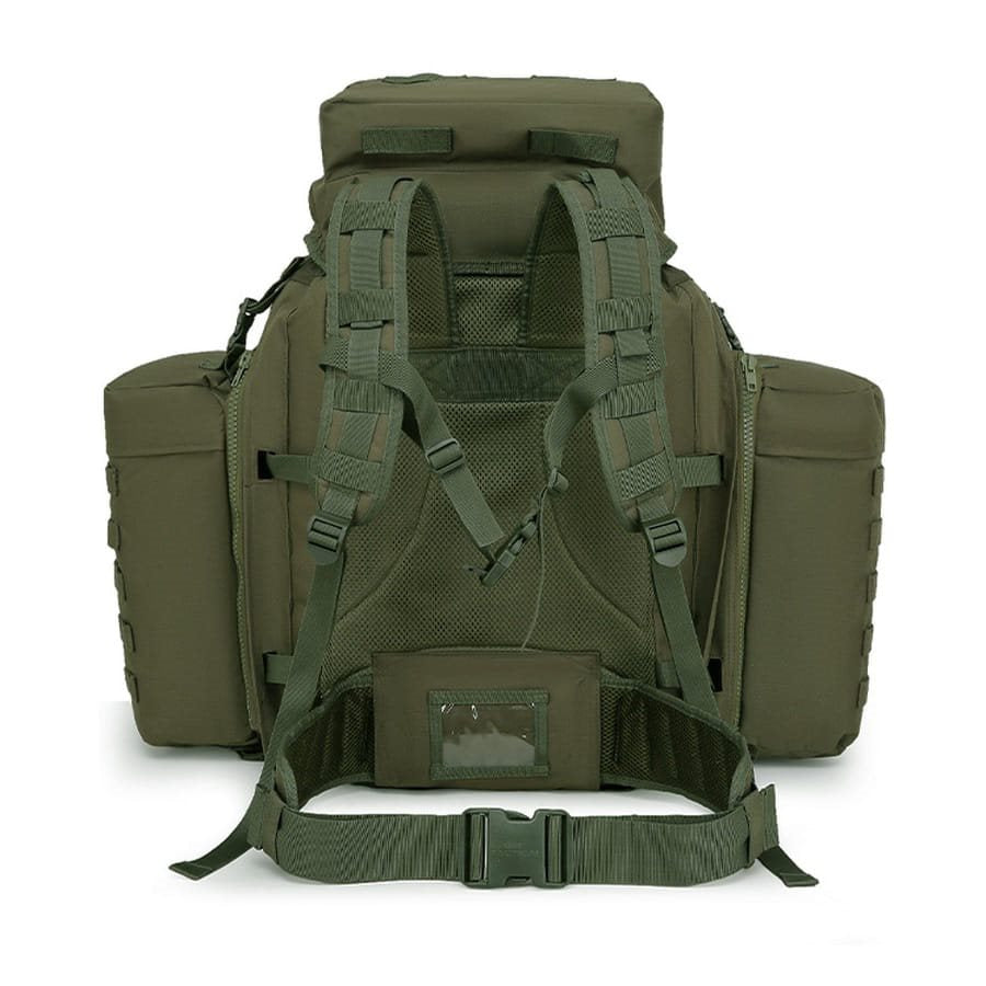 Mochila táctica Tactical Assault MOLLE 90 L negra en tejido 600D Tac-Poly