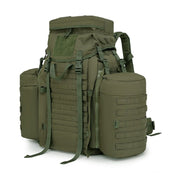 Mochila táctica Tactical Assault MOLLE 90 L negra en tejido 600D Tac-Poly