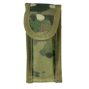 Funda LOCK para cuchillo plegable en 600D Tac-Poly, cierre de solapa con velcro, 12 x 3,5 x 3 cm