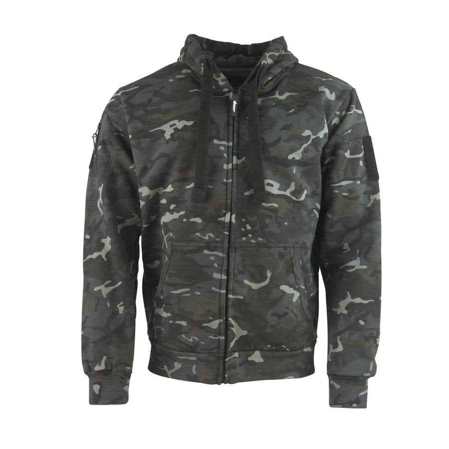 Sudadera con capucha PEC-OP camuflaje - vista frontal