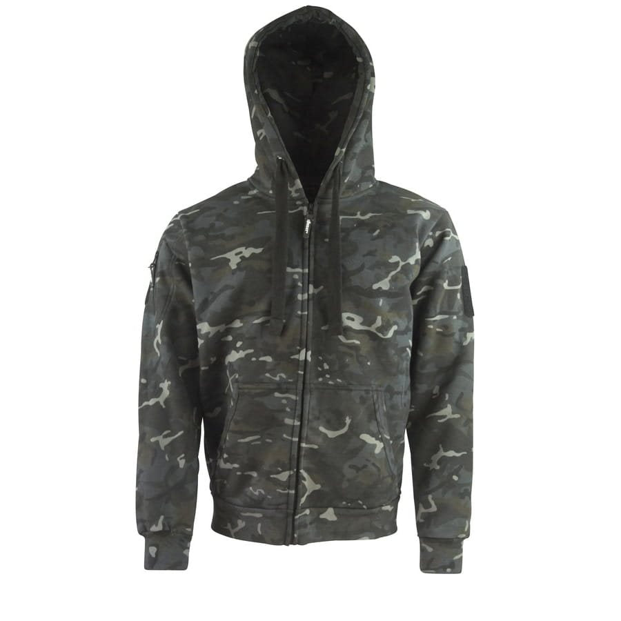 Sudadera con capucha PEC-OP camuflaje - vista frontal