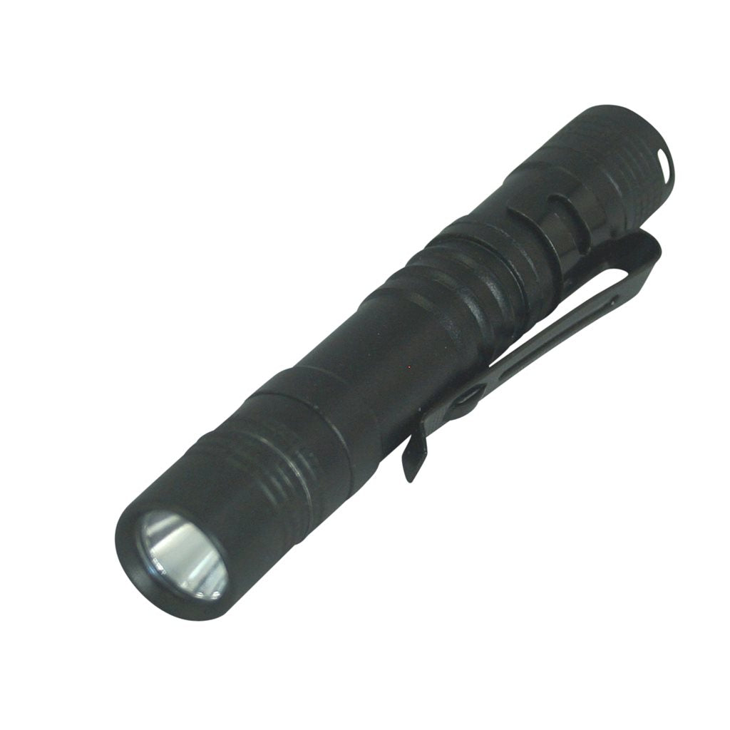 Linterna táctica MINI con clip y un LED de alta potencia
