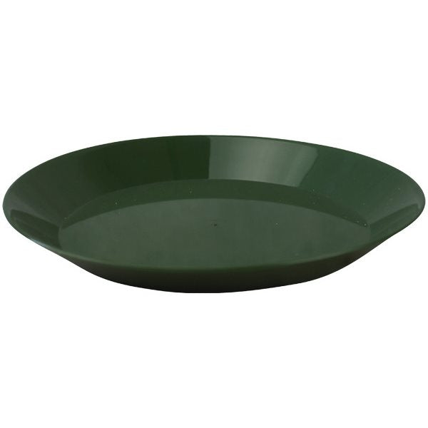 Plato CADET de plástico verde, 24 cm