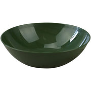 Cuenco CADET plástico verde, diámetro 16 cm, altura 4 cm, polipropileno