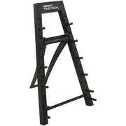 Soporte para cuchillos negro de plástico, altura 33 cm
