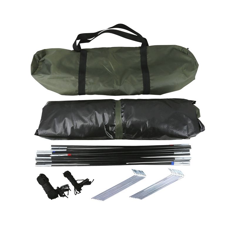 Tienda ELITE de doble capa para 2 personas, verde (KO-1730)