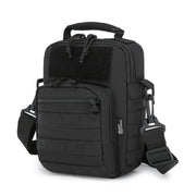 Bolsa de hombro EXPLORER en Tac-Poly 700D Hex-Stop, dos bolsillos frontales y funda integrada para pistola