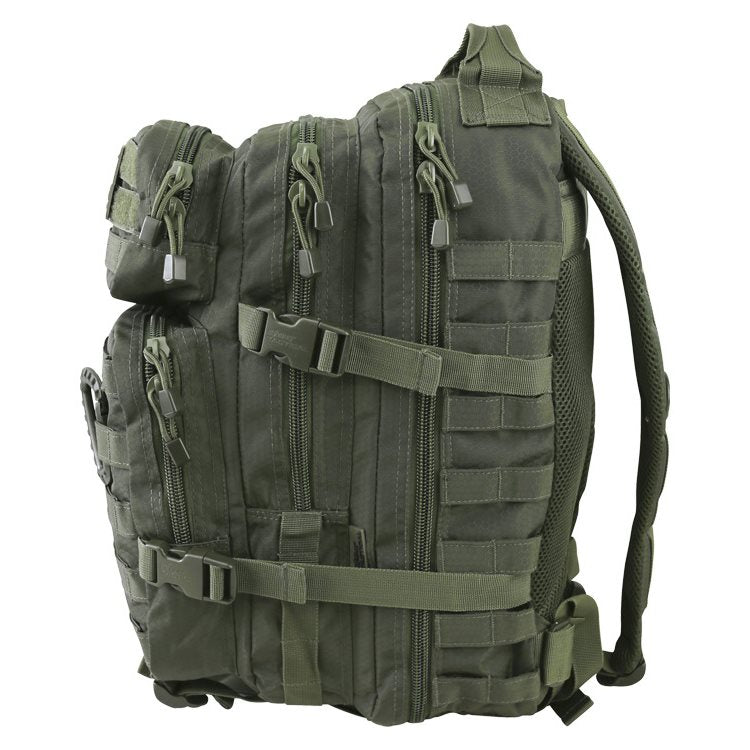 Mochila HEX-STOP ASSAULT pequeña gris EDC con acabado HEX-STOP
