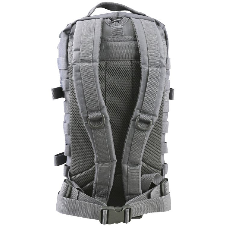 Mochila HEX-STOP ASSAULT pequeña gris EDC con acabado HEX-STOP
