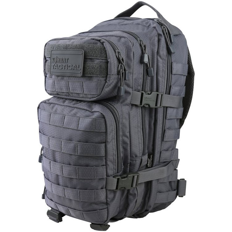 Mochila HEX-STOP ASSAULT pequeña gris EDC con acabado HEX-STOP