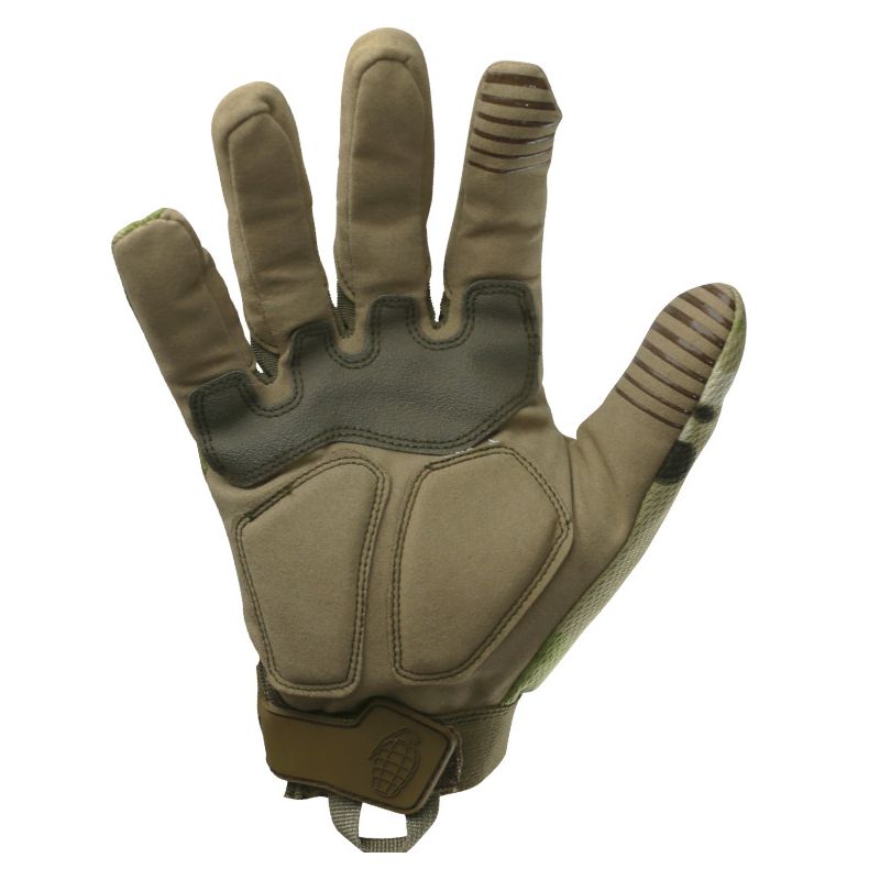 Guantes APHA TACTICA con dorso gomado y palma acolchada