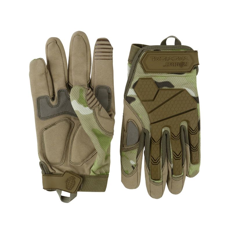 Guantes APHA TACTICA con dorso gomado y palma acolchada