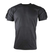 Camiseta TACTICAL VELCRO verde con bolsillos en mangas - KO-1923
