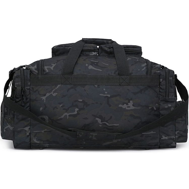 Bolsa SAXON HOLDALL 100 l negra con 11 bolsillos exteriores