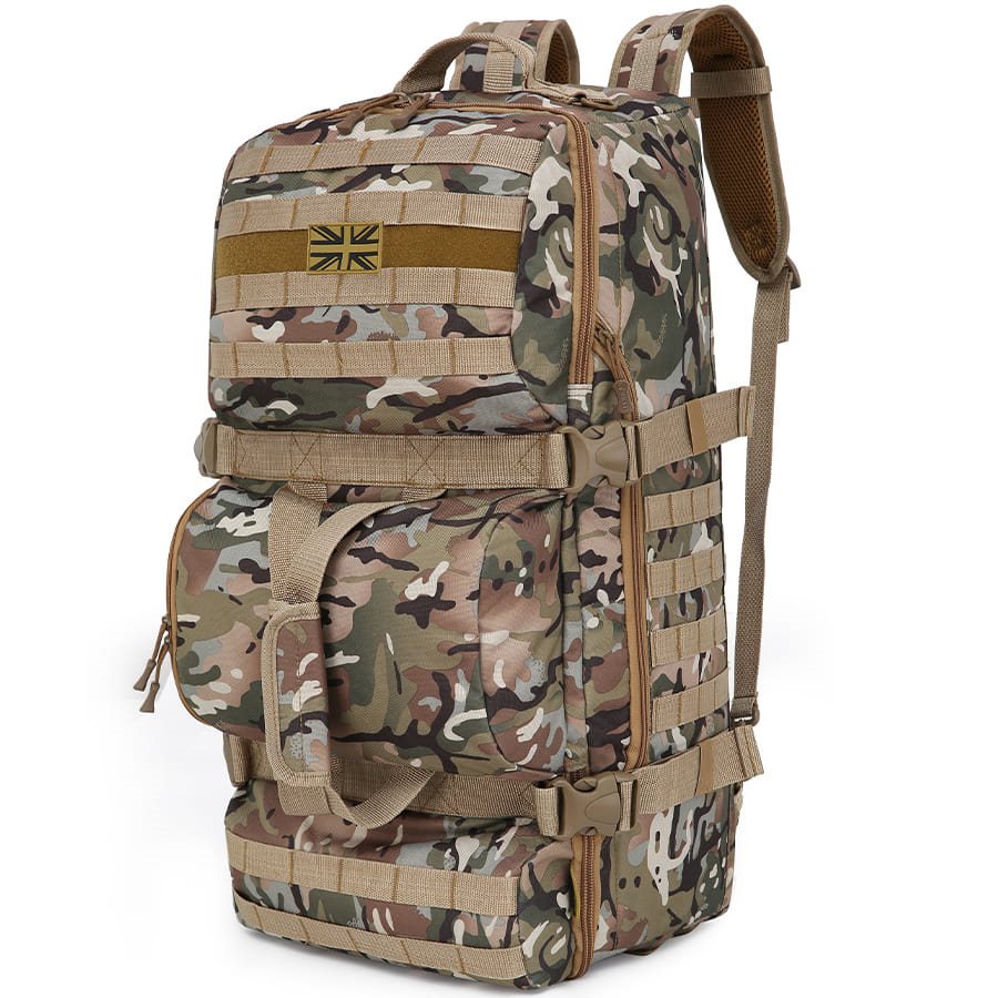 Operators Duffle Bag 60 L coyote - bolsa 60 litros convertible en mochila, 60x36x30 cm, 600D Tac-Poly