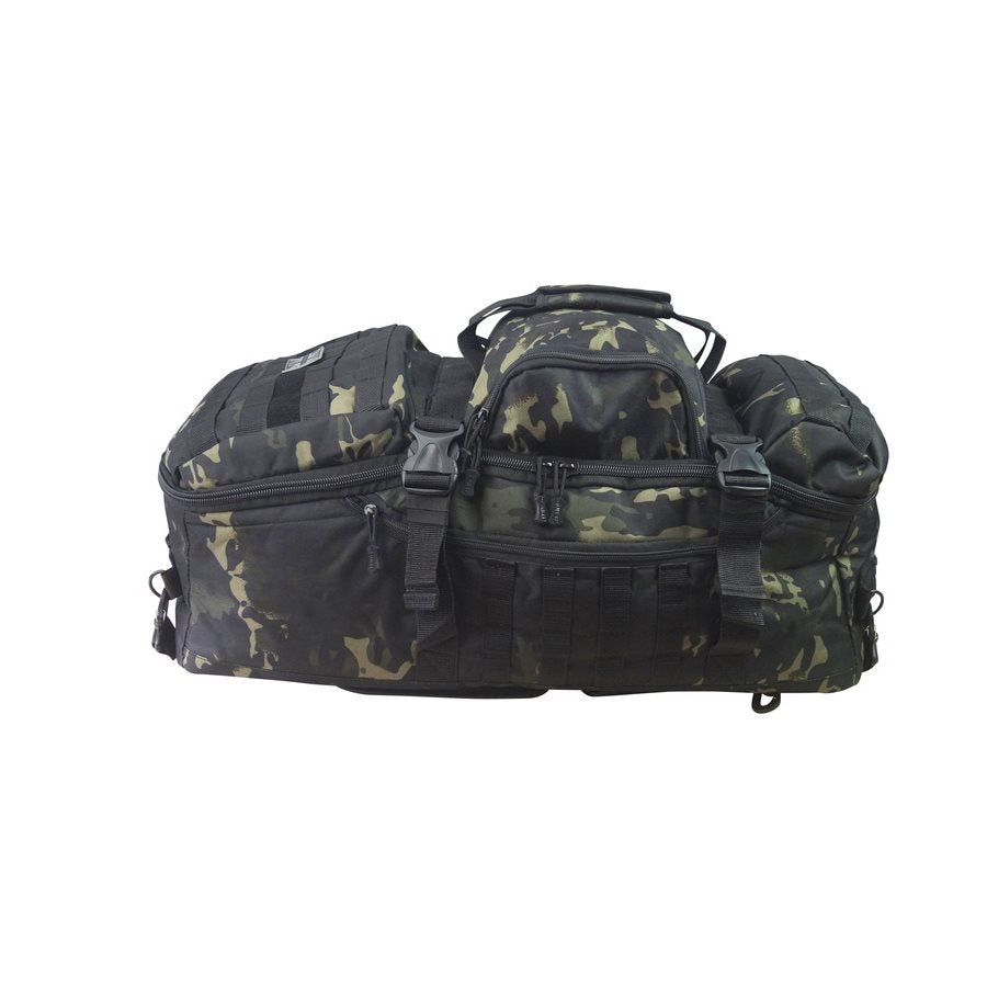 Bolsa mochila Operators Duffle Bag 60 L negra, 60 x 36 x 30 cm, 600D Tac-Poly