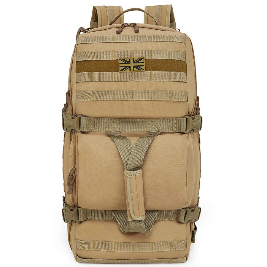 Operators Duffle Bag 60 L coyote - bolsa 60 litros convertible en mochila, 60x36x30 cm, 600D Tac-Poly