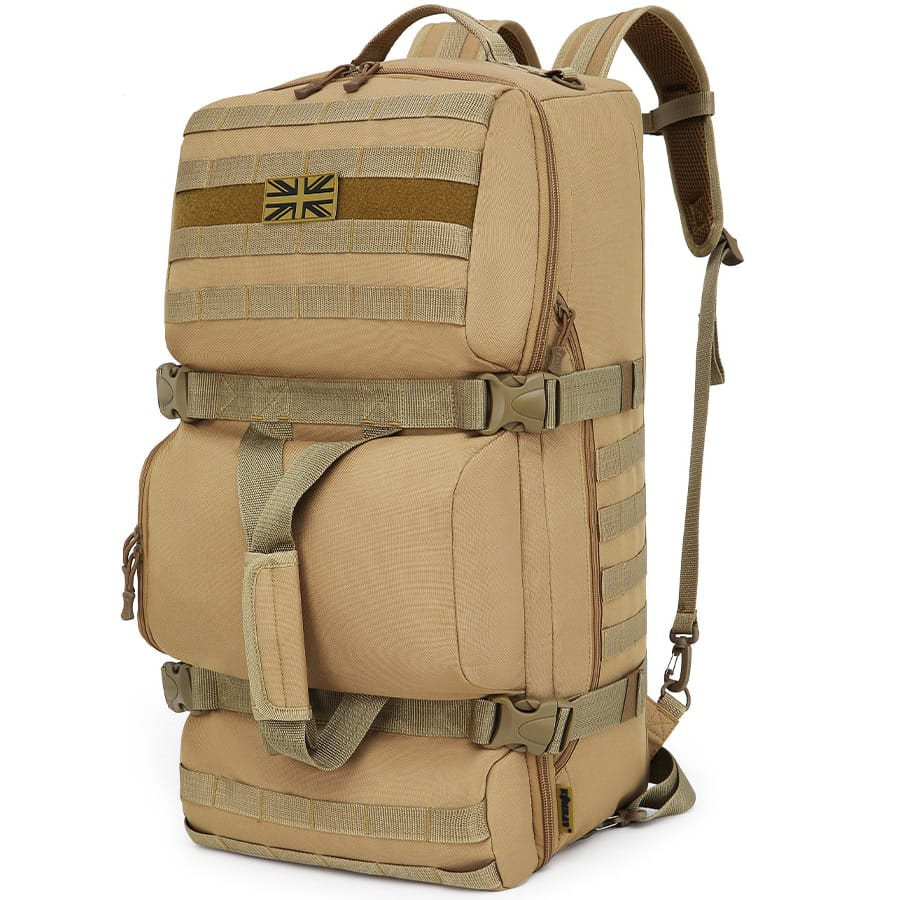 Operators Duffle Bag 60 L coyote - bolsa 60 litros convertible en mochila, 60x36x30 cm, 600D Tac-Poly