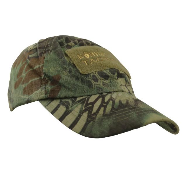 Gorra TACTICAL RAPTOR JUNGLE rip-stop con paneles VELCRO y ajuste regulable