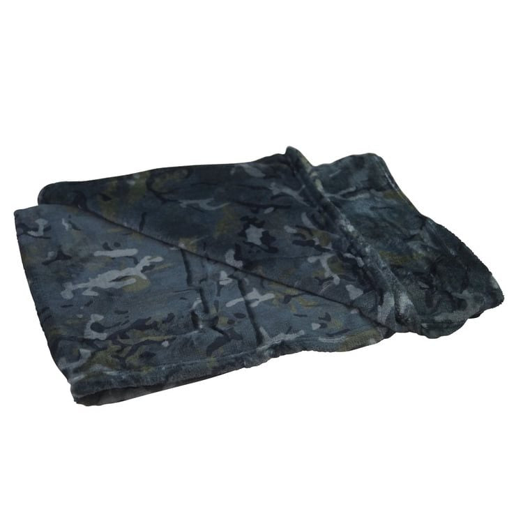 Manta fleece suave camuflaje BTP BLACK 150 x 100 cm (KO-2286-BTPB)