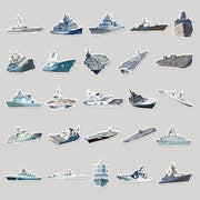 Pack de 50 pegatinas con motivos de barcos