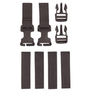 Kit de conversión Buckle-Tek con hebillas y correas en color negro (KO-2323)