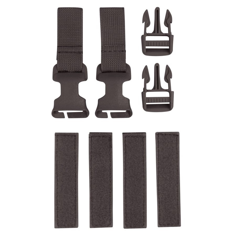 Kit de conversión Buckle-Tek con hebillas y correas en color negro (KO-2323)