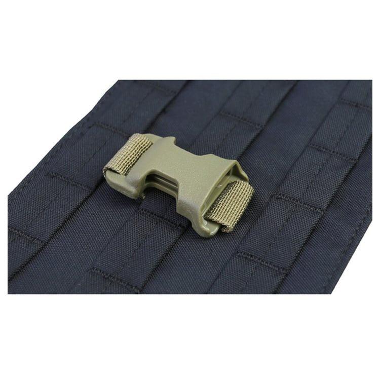 Kit de conversión Buckle-Tek con hebillas y correas en color negro (KO-2323)