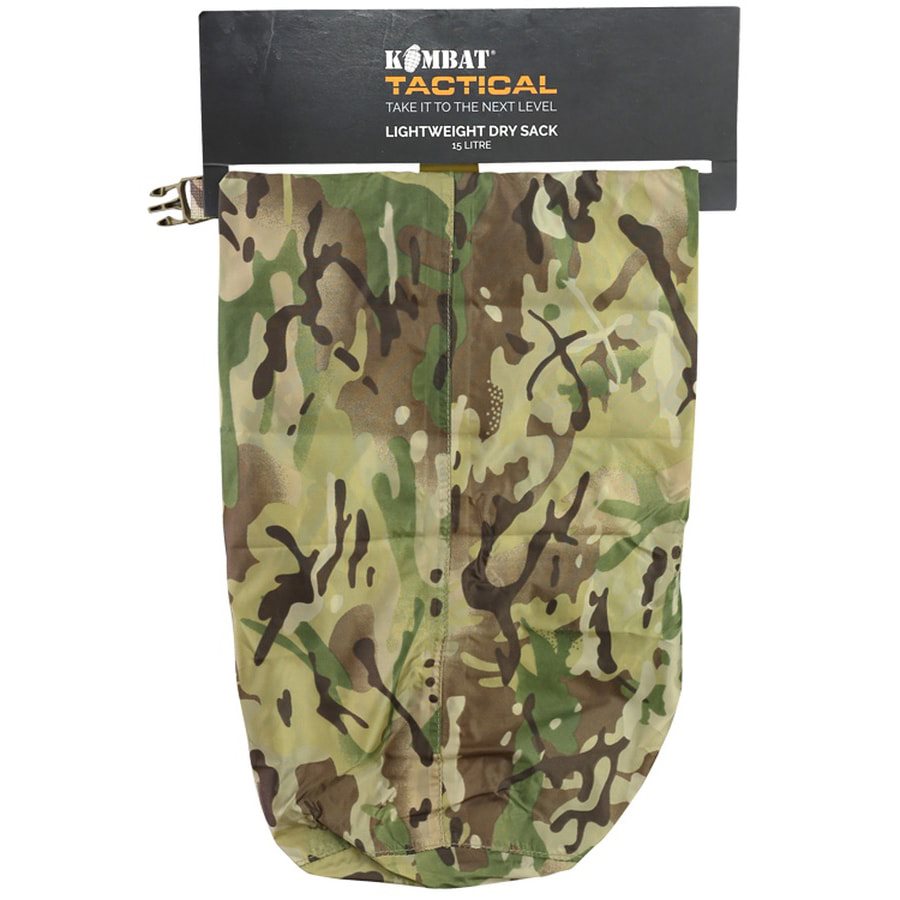 Bolsa impermeable DRY SACK 6 L de PVC poliéster con cierre roll-top y hebilla Fastex